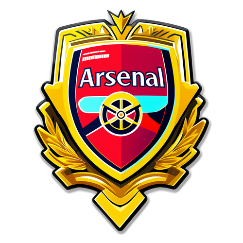 Arsenal FC Logo Sticker