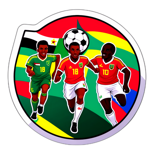 Sticker na Temang AFCON