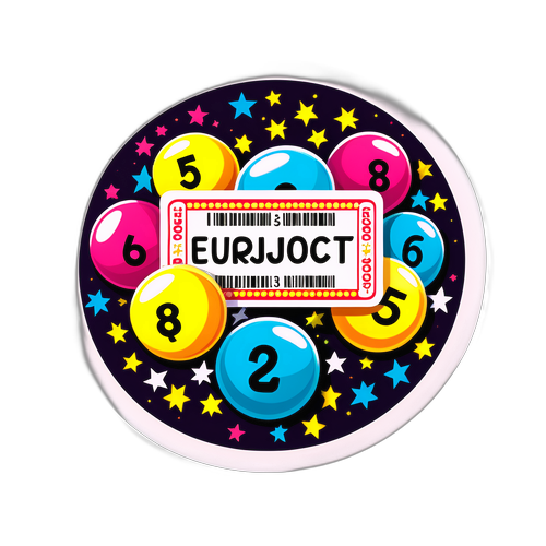 Adesivo Eurojackpot