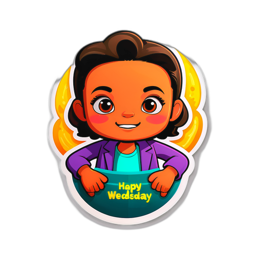 สติกเกอร์ธีมวันพุธ