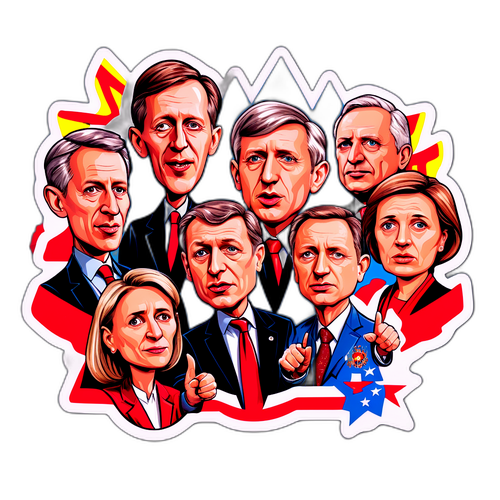 Sticker di Satira Politica AFD