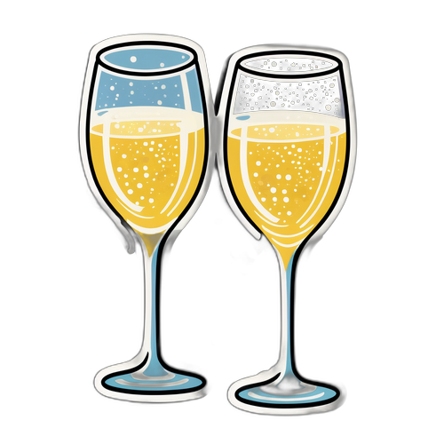 Adesivo Chic per Filippo Champagne