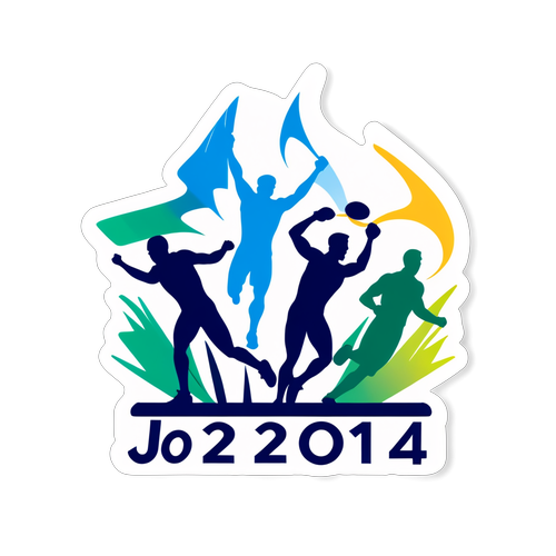 Jo 2024 : Unis pour la Victoire - Le Sticker Qui Éveille l'Athlète en Vous!