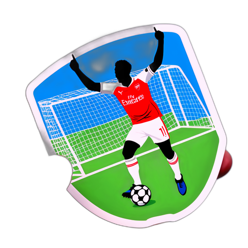 아스널의 유명한 골 장면 스티커