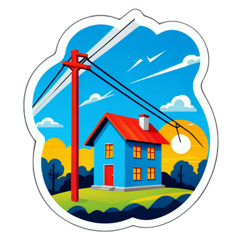 Tekirdağ'da Elektrik Kesintisi Temalı Sticker