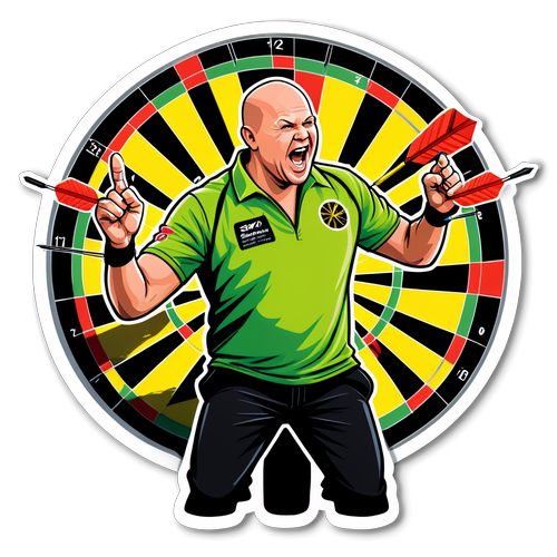 Michael van Gerwen Darts - Voittoisa Heitto