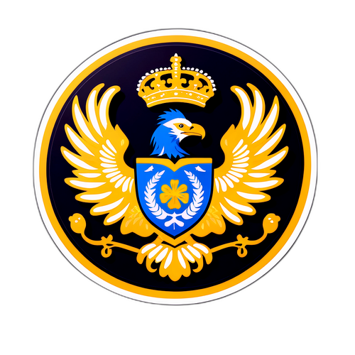 国宝のシンボルを使用したエレガントなデザイン