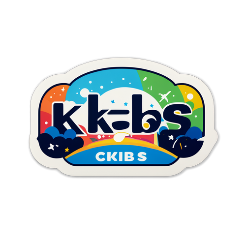 국민의 선택! KBS 로고와 방송 장면이 어우러진 독특한 스티커 디자인 공개!