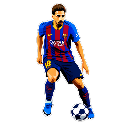 Sticker Merayakan FC Barcelona