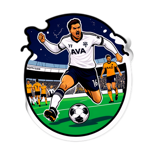 Legendarisk mål i Tottenham vs Wolves