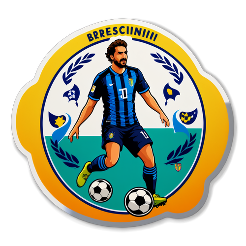 Scopri il Sticker Esplosivo di Brescianini che Celebra Bellanova e Retegui nel Mondo del Calcio!