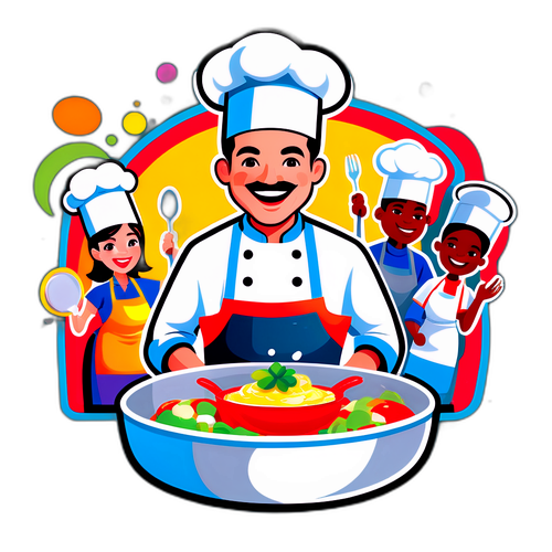 Милий та кумедний портрет живого кулінарного шоу