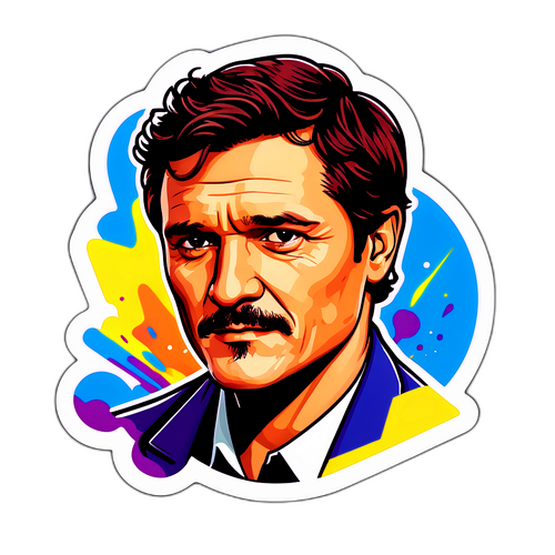 Dinamik Sticker: Pedro Pascal'ın Karakteri