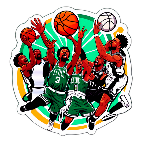 Celtics vs. Nets Dunk Showdown