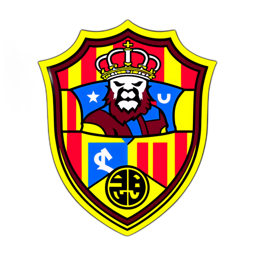 Representación creativa del partido Barcelona SC vs Técnico Universitario