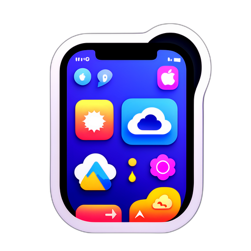 Sticker de l'interface iOS 26 avec une fonctionnalité innovante
