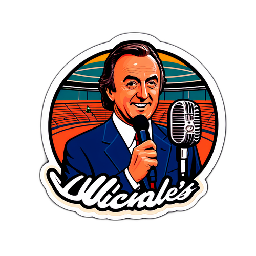 Vintage Sports Commentary Sticker