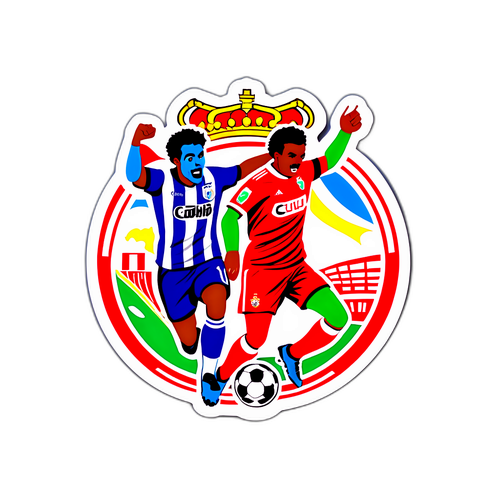 Aufregendes Fußballspiel zwischen FC Porto und Benfica
