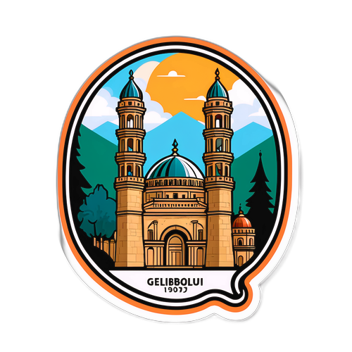 Gelibolu Tarihi Yerleri Sticker Tasarımı