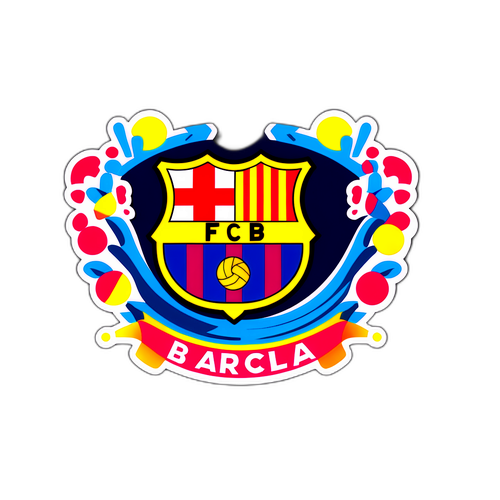 Thiết kế 'Barca vs' Tối Giản và Nổi Bật