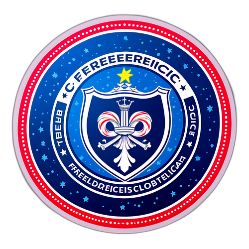 FC Fredericia Logo Klistermærke