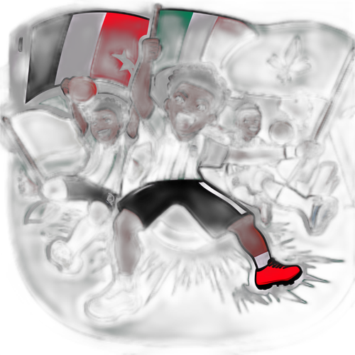 Sticker de emoción del partido Vitória vs Ceará