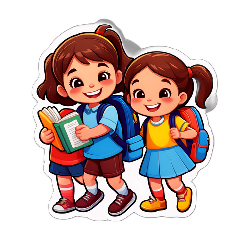 Stiker Sekolah Ceria