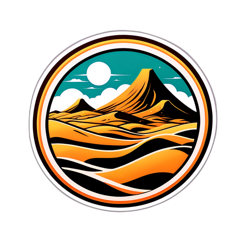 Sticker inspirat de filmul 'Dune'