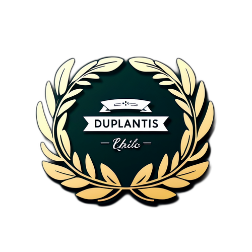 Elegant Duplantis Sticker