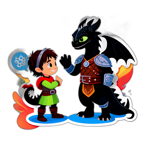 Drake och Vikingabarnets High-Five