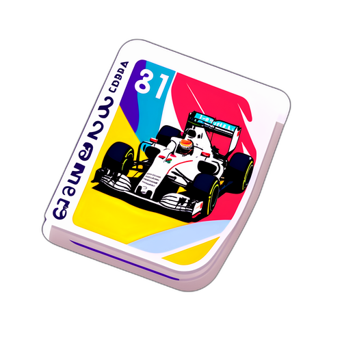 Agenda colorată cu evenimentele din calendarul F1