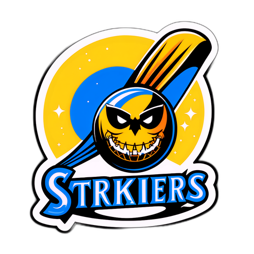 एडिलेड स्ट्राइकर का स्पोर्ट्स-थीम्ड स्टिकर