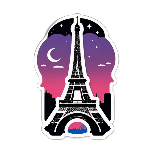 Αυτοκόλλητο με τον Εϊφελ