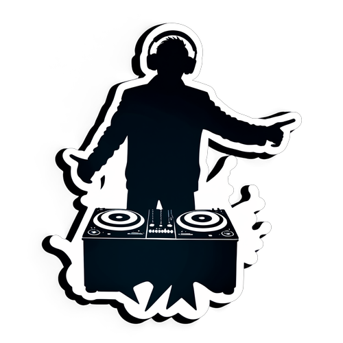 DJ Silhouette för Eurovision Fest