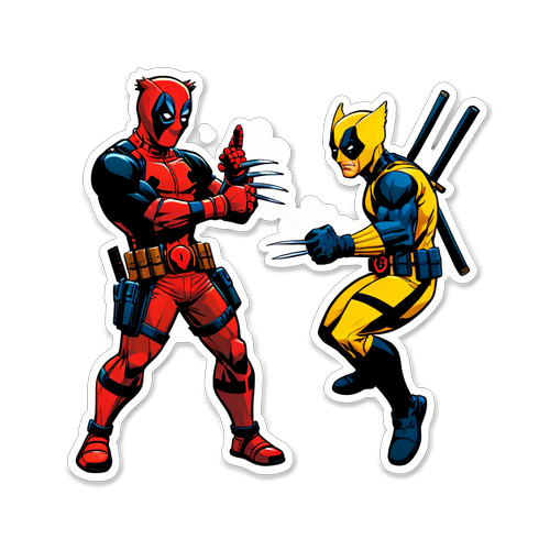 Obegriplig Action: Deadpool och Wolverine - Bättre Tillsammans!