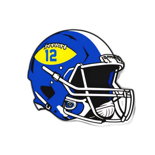 WPIAL Football Themed Sticker