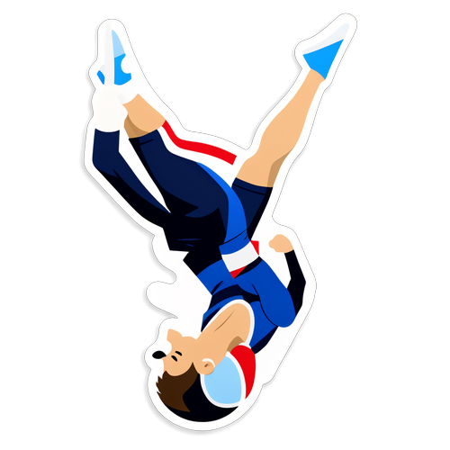 Unleash Your Inner Champion: Discover the 'Master of Movement' Gymnastics Sticker!