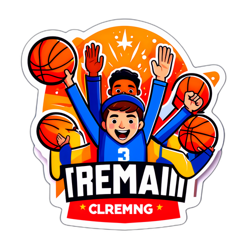 Masiglang Cheer ng Mga Tagahanga sa Basketball