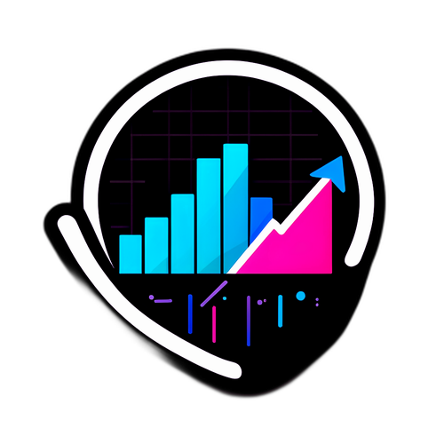 NASDAQ 주식 지수 디자인 스티커