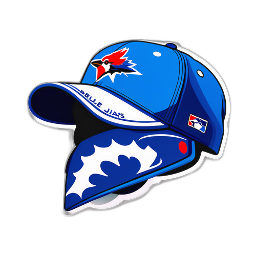 Toronto Blue Jays Cap Sticker