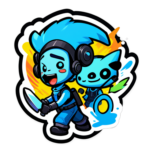 Personajes populares de Epic Games en acción
