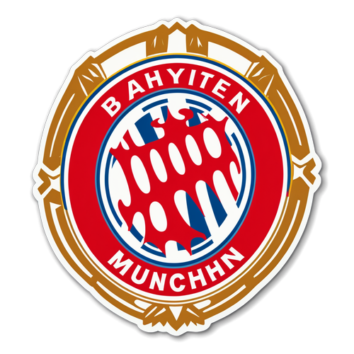 Sticker Bergaya Bayern Munich: Ekspresi Cinta untuk Pasukan Hati Anda!