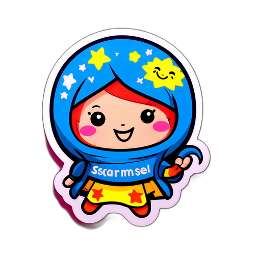 Olumlu Mesaj Dolu Çocuk Sticker'ı