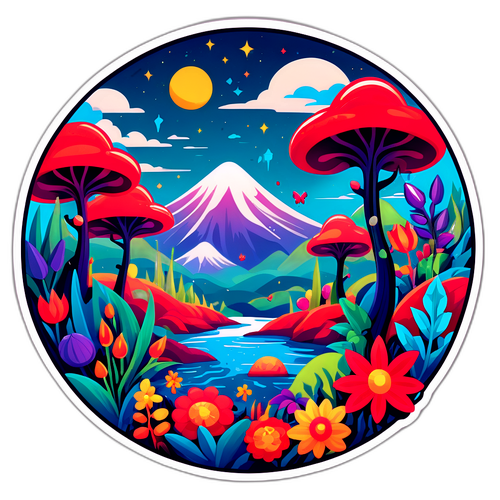 スカーレットの幻想的な風景