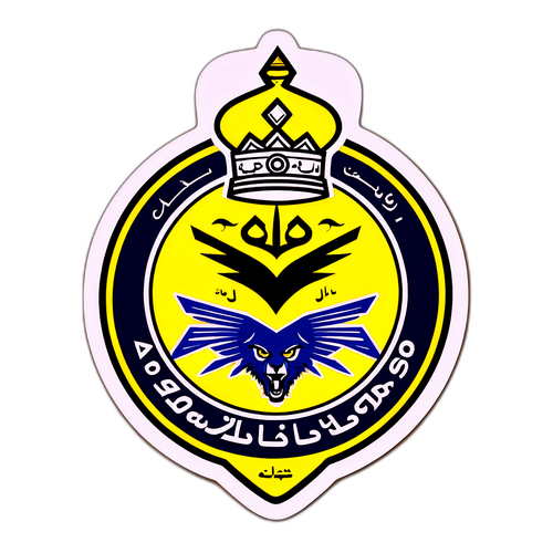 Sticker inspirovaný napětím mezi Al-Zawraa a Al Nassr