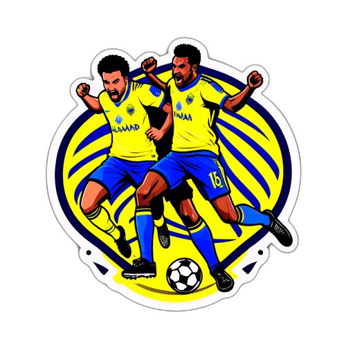 מדבקה אנרגטית - משחק אל-נאסר מול אל-איטחַד