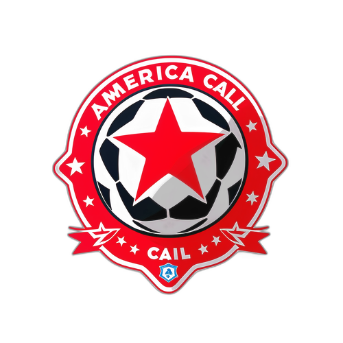 Stiker Logo America de Cali