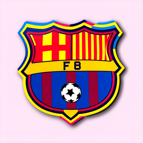 Sticker FC Barcelona: Warna Ikonik & Motto Menggetarkan Hati Peminat!