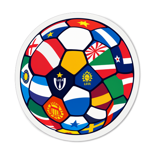 Fodboldfest: UEFA Nations League Sticker