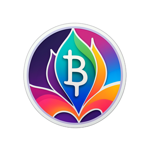 बीपी - सरल और स्टाइलिश लोगो प्रेरित स्टिकर